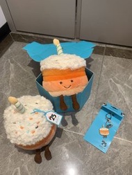 Jellycat 生日蛋糕毛絨玩具