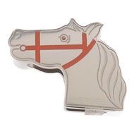 HERMES 金屬/琺瑯Quadrige Twilly Ring絲巾扣