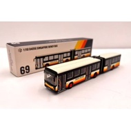 Singapore Retro Bendy Bus 1/110