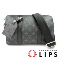 路易威登 City Keepall M45936 Monogram Eclipse 女士單肩包

黑色 [二手]