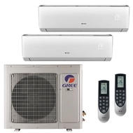 [ORIGINAL]Gree Aircond LOMO-N 1.5HP Non-Inverter GWC12QC Including Basic Installation