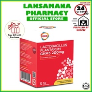 [EXP: 2027] GKB Lactobacillus Plantarum GKM3 200mg 祛脂益生菌 (30's)