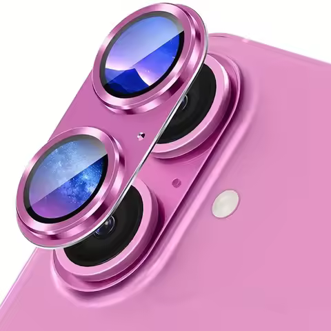 Metal Tempered Glass Camera Lens Screen Protector for IPhone 17 Air 16 15 14 13 Pro Max Plus 16Pro i