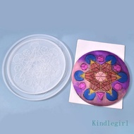 KING Crystal Epoxy Resin Tarot Astrology Silicone Mould  Decoration Making Tool