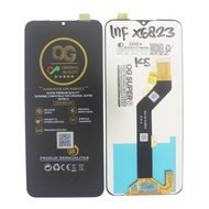 LAYAR LCD PICTURE SCREEN INFINIX X6823 KS + TS_ BLACK IN5 SMART 6 PLUS SMART 6+ X6823C X689 X689C HO