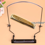 10 Holes Harmonica Special Stand Hang Neck Type Clamp Multi-Purpose Clip AU [countless.sg]