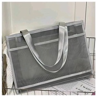 Minimalist Large Capacity Mesh Tote Bag Makeup bag