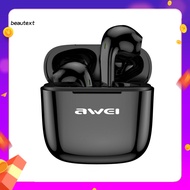 beautext AWEI T26 Bluetooth-compatible Earphone True Wireless Stereo Bluetooth-compatible 50 Waterproof Touch Control In-Ear Wireless Headphones for Music Listening