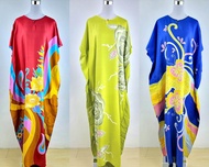 PEMBORONG BAJU KELAWAR COTTON LEMBUT/ BAJU KAFTAN CORAK BATIK EKSKLUSIF