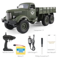 1/16 2.4G 6WD Off-Road Military Truck Crawler RC Car