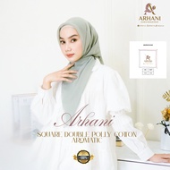Arhani - Aromatic Square Double Polycotton Hijab, Soft and Fragrant Arhanihijab