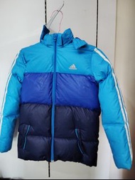 Adidas 藍色羽絨外套