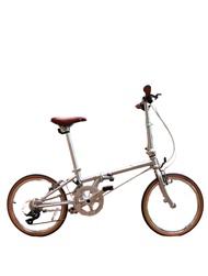 DAHON (Unassembled) DAHON BOARDWALK D18 FOLDING BIKE-HAC083-SILVER