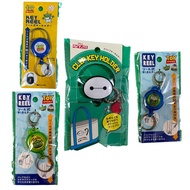 Retractable Carabiner TOY STORY, CHIIKAWA, DARUMI, RILAKUMA, BAYMAX - JapaneseOriginal