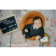 BABY BOSS COSTUME CHILDREN'S SUIT/ BABY SUIT/ BAJUNIK/ BAJUANAKUNIK AZZAFRAN/