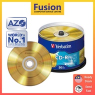1PC VERBATIM CD-R JAPAN AZO DYE DIGITAL VINLY CD-R CDR GOLD 700 MB 80 MIN 52X Blank Disc Recoardable