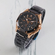 Fosil Jam Tangan Fashion Pria Rantai Stainless Steel Tanggal Aktif Water Resist Model Terlaris Terba