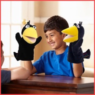 Hand Puppets Crow Sock Puppet Kids Hand Puppet Set with Working Mouth Toddler Animal Crow Plush Toy for Show yunt2sg yunt2sg