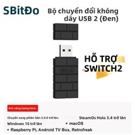 8BitDo USB Không Dây Bluetooth Chơi Game Adapter 2 Bộ Thu Cho Nintendo Switch NS Switch 1 2 PS1 Mini
