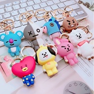BT21 RUBBER KEYCHAIN