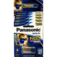 5 Đôi Pin AAA Panasonic Evolta Thế Hệ Mới LR03EG/2B - Hàng chính hãng