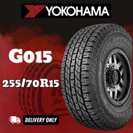 [ 255/70R15 ] YOKOHAMA
G015 CAR KERETA TYRE TIRE TAYAR SIZE 4X4 TYRE
*2557015 255 70 15 255-70-15 25