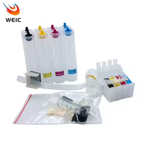 Empty Ciss System for Epson XP200 XP211 XP2101 XP201 XP241 XP231 XP430 XP245 XP455 XP4150 XP3100 Pri