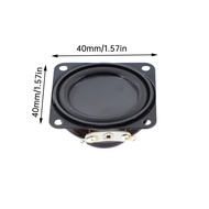 40mm internal Magnetic Speaker Full Frequency Speaker 16 Core 4 Euro 5W Square Bluetooth Speaker