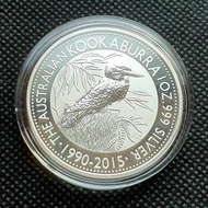 2015 Perth Mint Kookaburra 1 oz silver BU