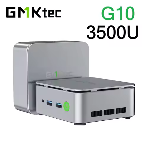 GMKtec G10 AMD Ryzen 5 3500U Mini PC DDR4 3200Mhz PCie 3.0 NVMe SSD Wifi5 BT5.0 Triple Screen Displa