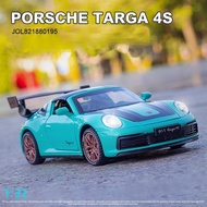 โมเดลรถเหล็ก PORSCHE 911 TARGA 1/32 เปิด-ปิดประตูได้ โมเดลรถ Porse 911 โมเดลปอร์เช่ โมเดลรถแข่ง โมเด