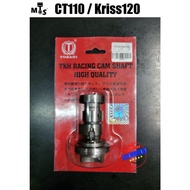 👍TOKAHI MODENAS CT110 /KRISS120 (REAR DISC BRAKE) Cam Shaft Racing CamShaft HIGH CAM High Performanc
