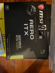 MSI GeForce GTX 1050 Ti 顯示卡 有盒，有單