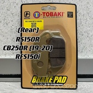 TOBAKI Brake Pad Belakang RS150R/CB250R/RFS150i