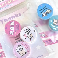 Ohaya 丨 Video Game Bus 丨 ins Washi Tape Illustration Korean Style Handbook Diary Decorative Tape Pap