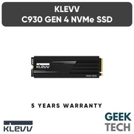 KLEVV C930 M.2 NVMe PCIe Gen4x4 SSD Solid State Drive with DRAM Cache Buffer 1TB/2TB