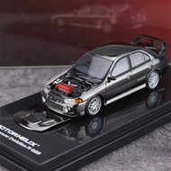 Motorhelix 1:64 Lancer EVO IV electroplate Electroplating Grey Limited300 Diecast Model Car