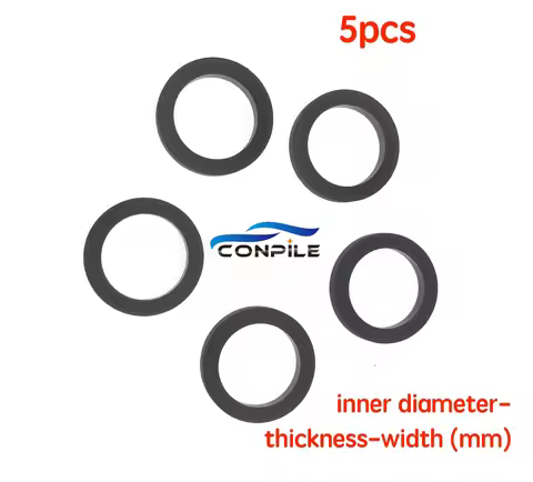 5pcs idle tire wheel belt loop Idler rubber ring for cassette deck recorder tape stereo audio player