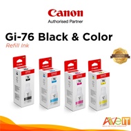 Canon GI-76 Bottle Ink Black Cyan Magenta Yellow Gi76 For GX6070 | GX7070