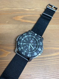 二手 稀少🇨🇭 瑞士原裝製造 🇺🇸 雷明時 LUMINOX 3100 不鏽鋼錶殼 (美國海豹部隊字樣)