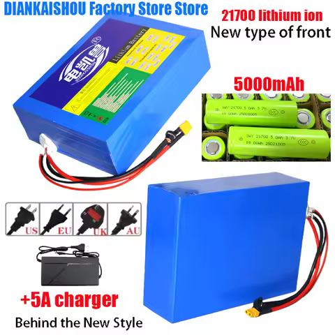 New 72V 60V 48V 30ah Li-Ion rechargeable battery pack 32140 with built-in BMS 2500W-3500W motor high