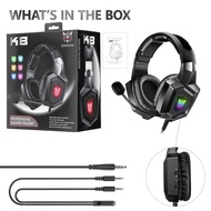 ONIKUMA K8 Headset Gaming Headset Computer with Wheat Eating Chicken Headset PS4 Wired Headset