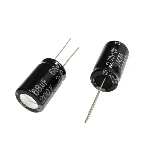 200v68uf 13x21mm Aluminum Electrolytic Capacitor 68uf 200v 68mf 200vdc 68mfd 200wv 22uf 33uf 47uf 10