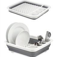 Foldable Collapsible Drainer Kitchen Dish Drying Rack