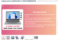 Dán cường lực màn hình Lenovo IdeaPad Slim 5 14IAH8 14ITL05 14IAL7/ 16IAH8 16IRL8/ Oled 15ARP10 15IT