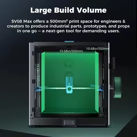 Sovol SV08 MAX CoreXY 3D Printer, Voron 2.4 Open Source 700mm/s High Speed 3D Printers, with Eddy Cu