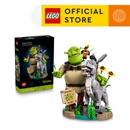 LEGO Shrek 72423 Shrek Donkey & Puss in Boots (1403 Pieces) Building Blocks Kids Toy