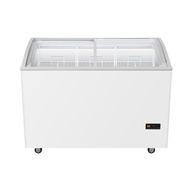 ตู้แช่แข็งฝากระจกโค้ง HAIER SD-407DP 10.3 คิว สีขาวCURVE GLASS FREEZER HAIER SD-407DP 10.3CU.FT WHITE **คุ้มที่สุดแล้วจ้า**