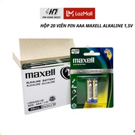 Hộp 20 Viên Pin AA Pin AAA 15V Maxell Alkaline Siêu Bền Bỉ