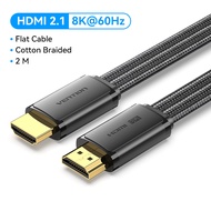 Vention HDMI 2.1 สาย 8K/60Hz 4K/120Hz 48Gbps HDMI ดิจิตอลสาย HDMI 2.1 สายเคเบิล Splitter สำหรับ HDR1